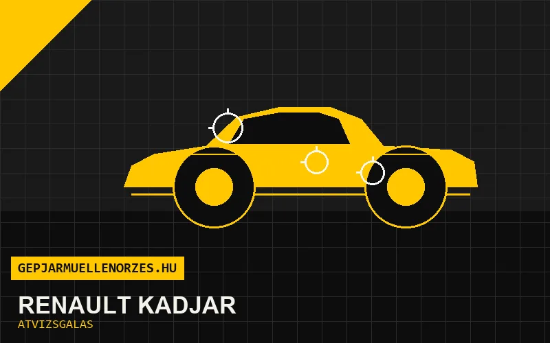 Renault Kadjar vásárlás előtti autó átvizsgálás a helyszínen