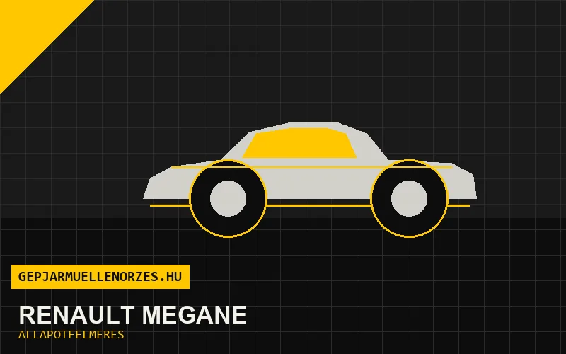 Renault Megane helyszíni állapotfelmérés és átvizsgálás