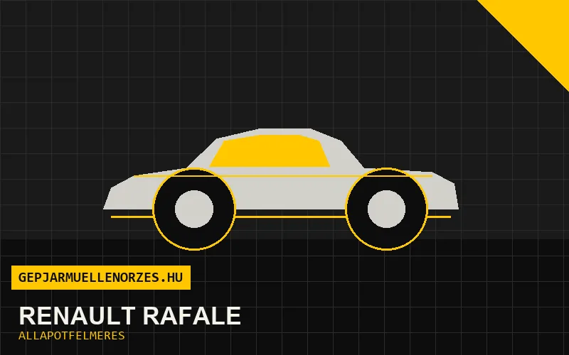Renault Rafale helyszíni állapotfelmérés és átvizsgálás