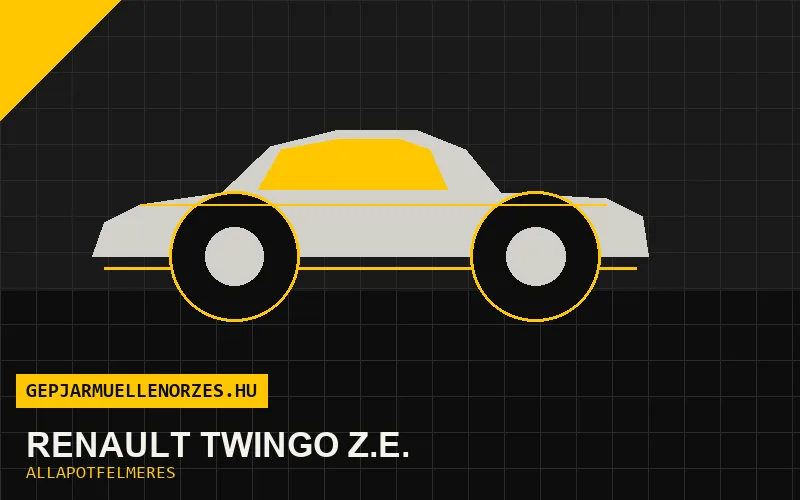 Renault Twingo Z.E. helyszíni állapotfelmérés és átvizsgálás
