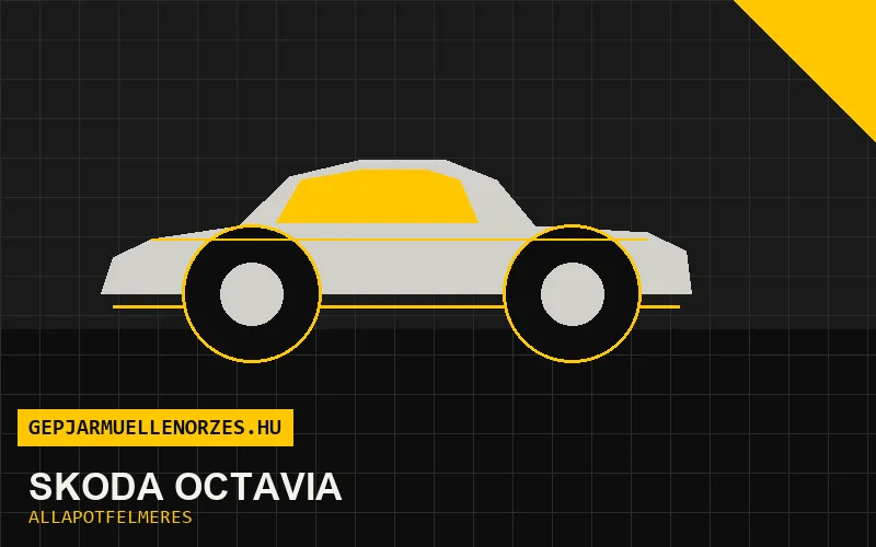 Skoda Octavia helyszíni állapotfelmérés és átvizsgálás