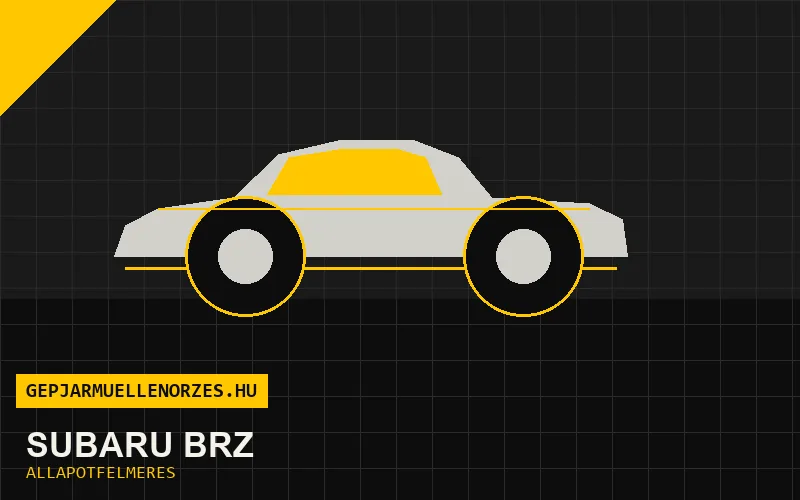 Subaru BRZ helyszíni állapotfelmérés és átvizsgálás