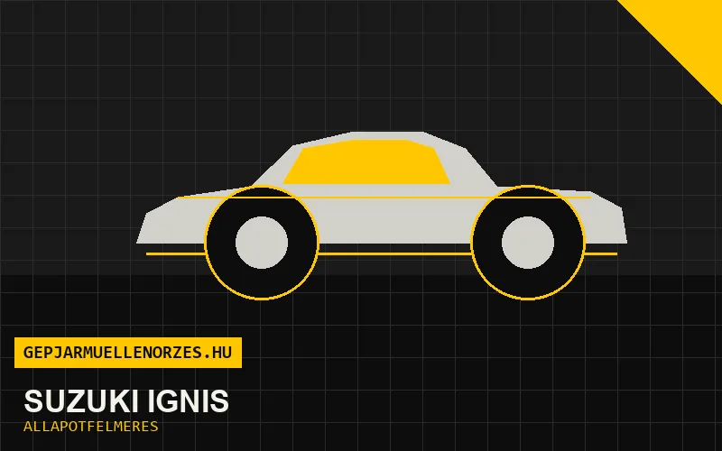 Suzuki Ignis helyszíni állapotfelmérés és átvizsgálás
