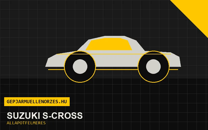 Suzuki S-Cross helyszíni állapotfelmérés és átvizsgálás