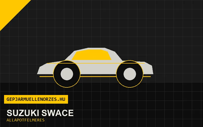 Suzuki Swace helyszíni állapotfelmérés és átvizsgálás