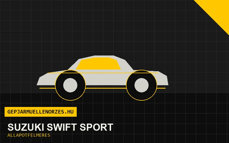 Suzuki Swift Sport helyszíni állapotfelmérés és átvizsgálás