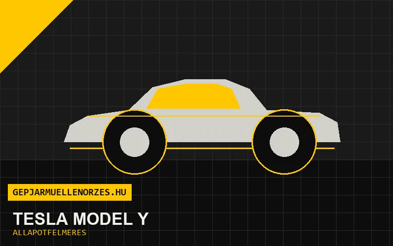 Tesla Model Y helyszíni állapotfelmérés és átvizsgálás