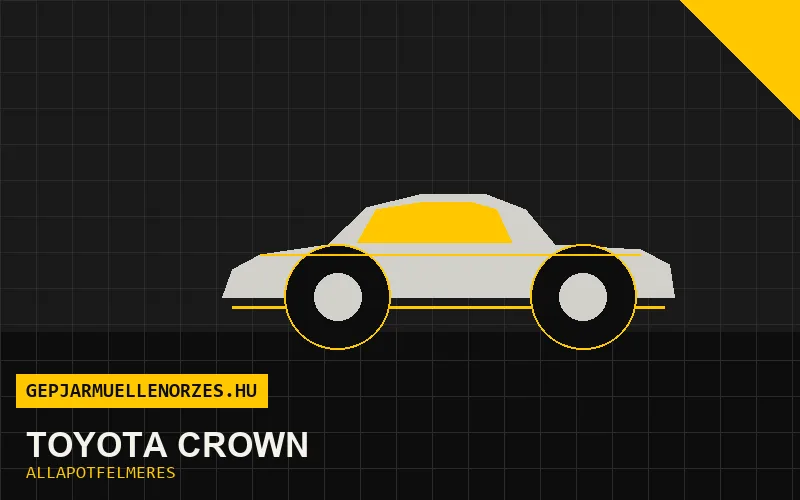 Toyota Crown helyszíni állapotfelmérés és átvizsgálás