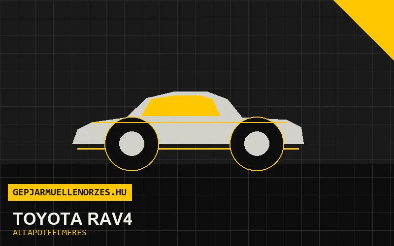 Toyota RAV4 helyszíni állapotfelmérés és átvizsgálás