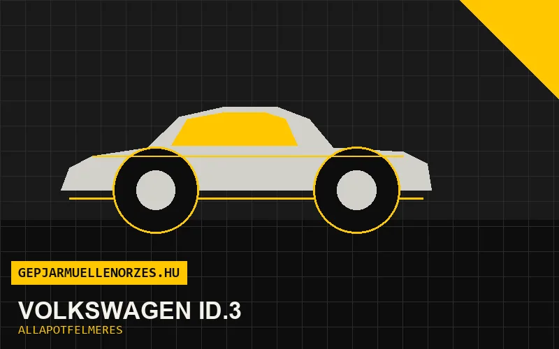 Volkswagen ID.3 helyszíni állapotfelmérés és átvizsgálás