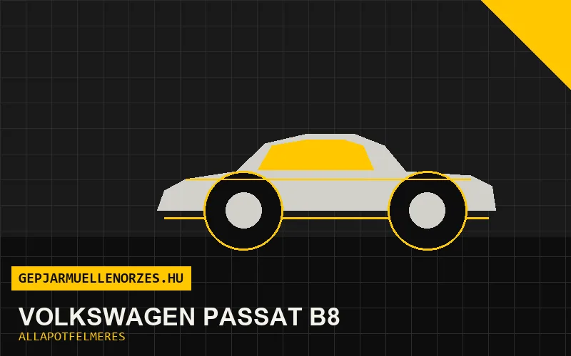 Volkswagen Passat B8 helyszíni állapotfelmérés és átvizsgálás