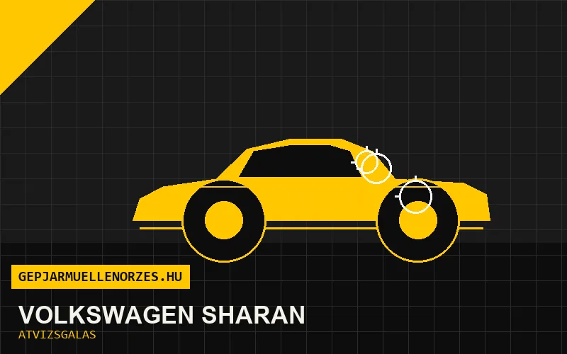 Volkswagen Sharan vásárlás előtti autó átvizsgálás a helyszínen