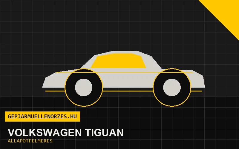 Volkswagen Tiguan helyszíni állapotfelmérés és átvizsgálás