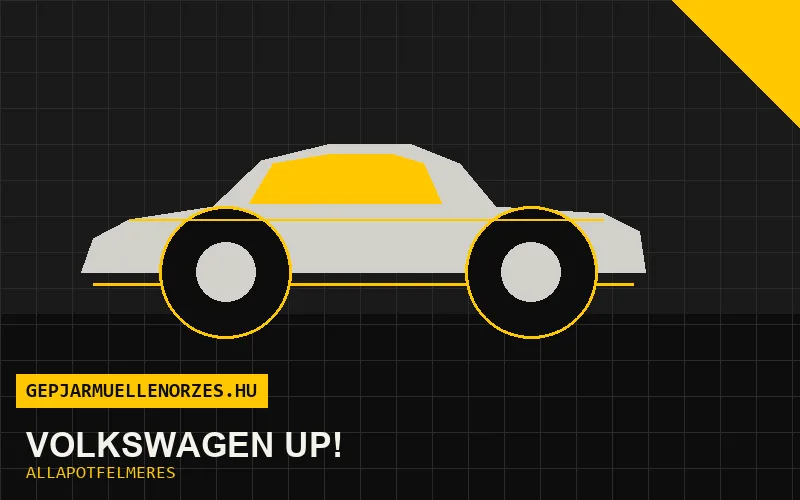 Volkswagen up! helyszíni állapotfelmérés és átvizsgálás