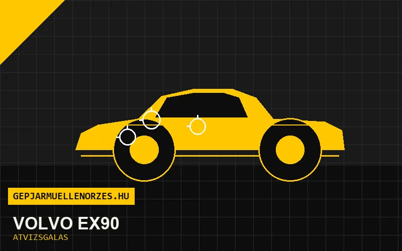 Volvo EX90 vásárlás előtti autó átvizsgálás a helyszínen